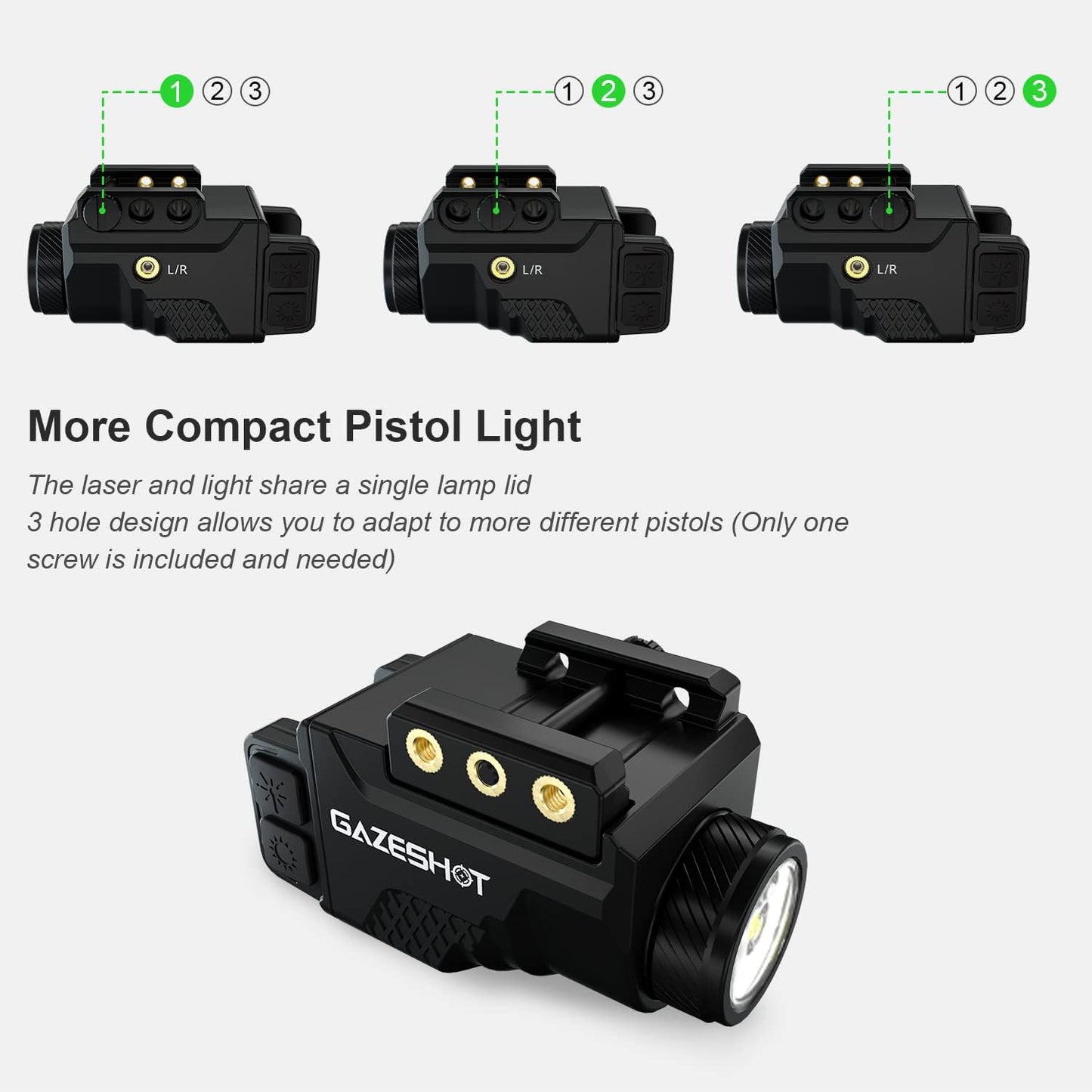 Gazeshot Green Laser