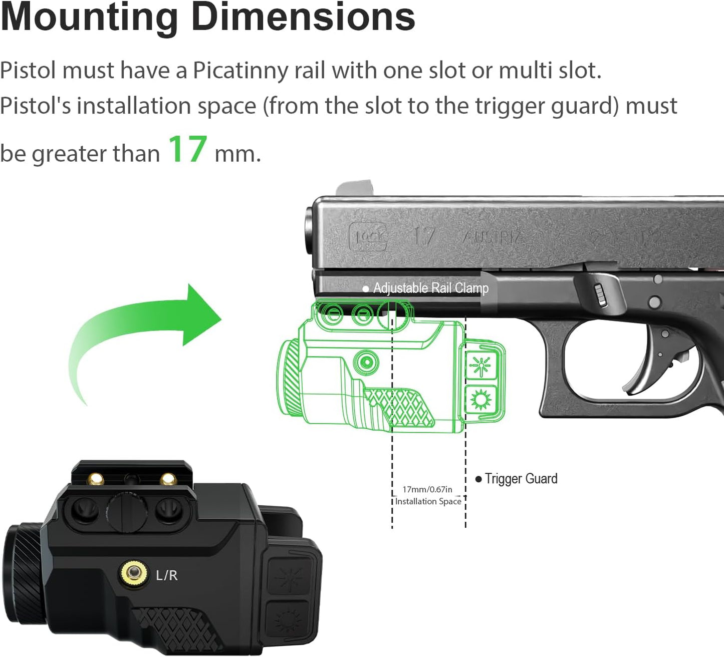 Gazeshot Green Laser