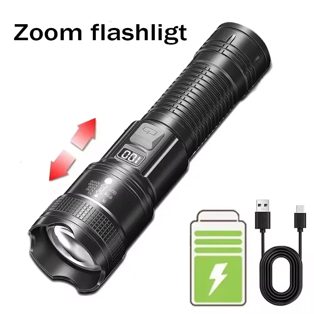 PowerRay 2000LM Outdoor Flashlight
