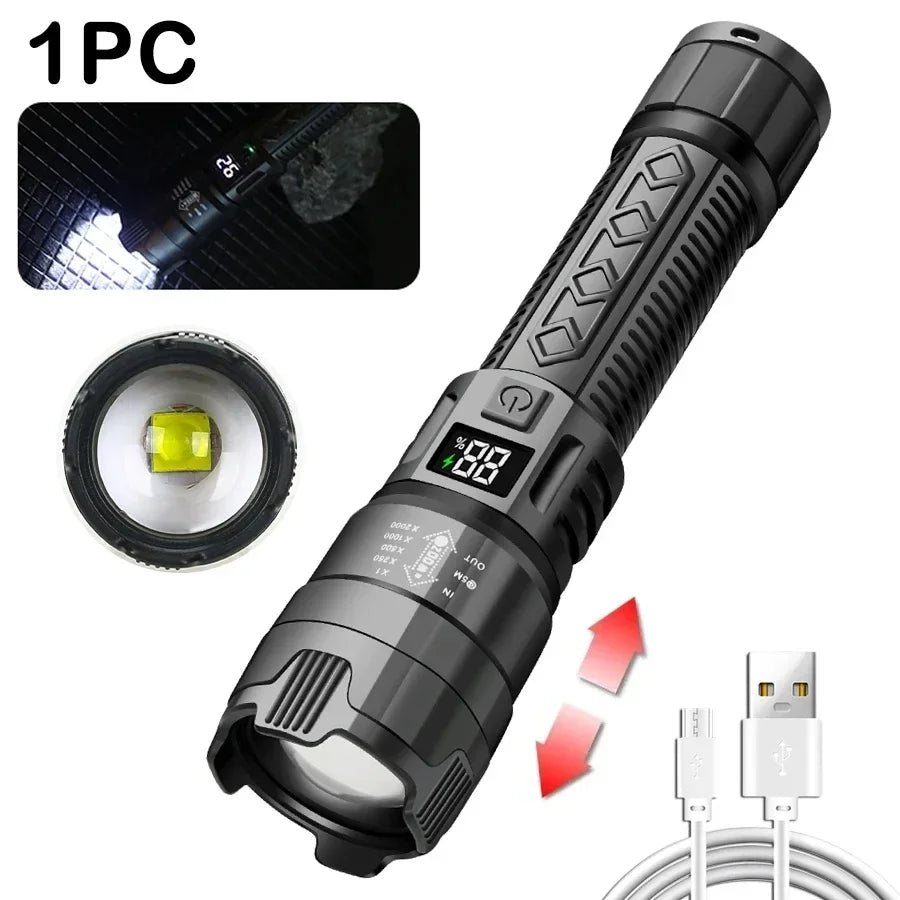 PowerRay 2000LM Outdoor Flashlight