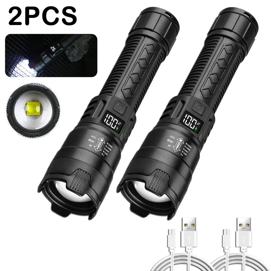PowerRay 2000LM Outdoor Flashlight