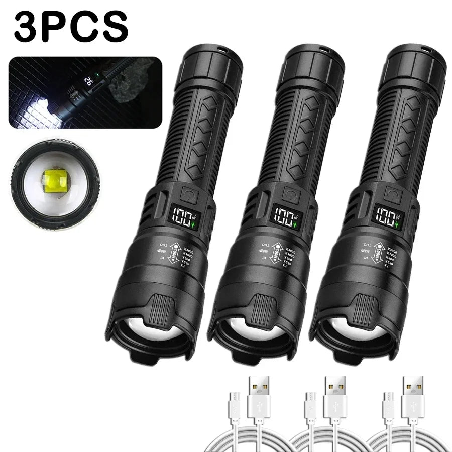 PowerRay 2000LM Outdoor Flashlight