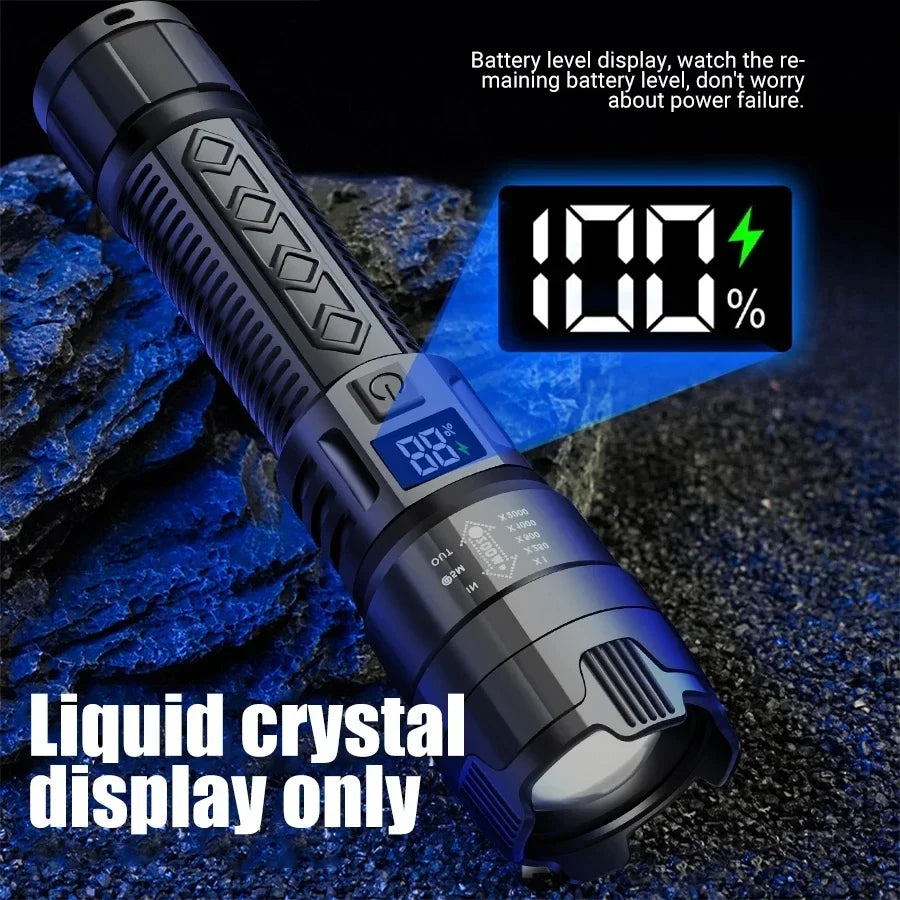 PowerRay 2000LM Outdoor Flashlight
