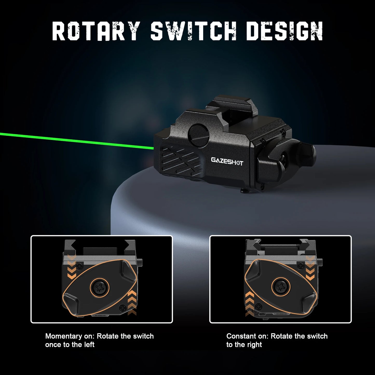 GazeShot Green Laser