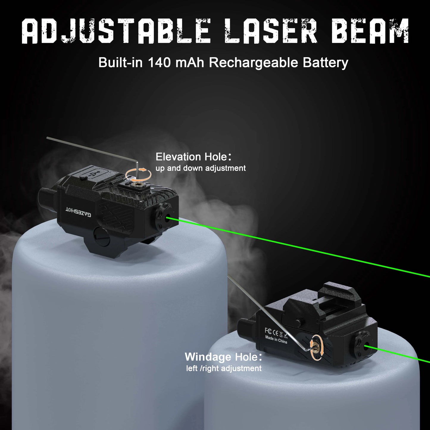 GazeShot Green Laser
