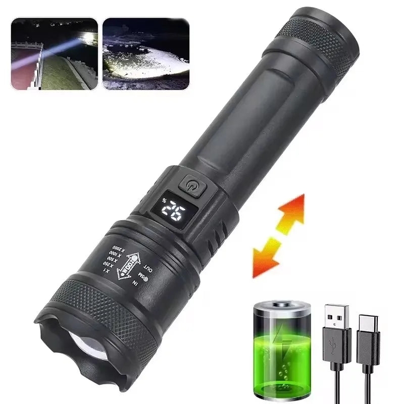 PowerRay 2000LM Outdoor Flashlight