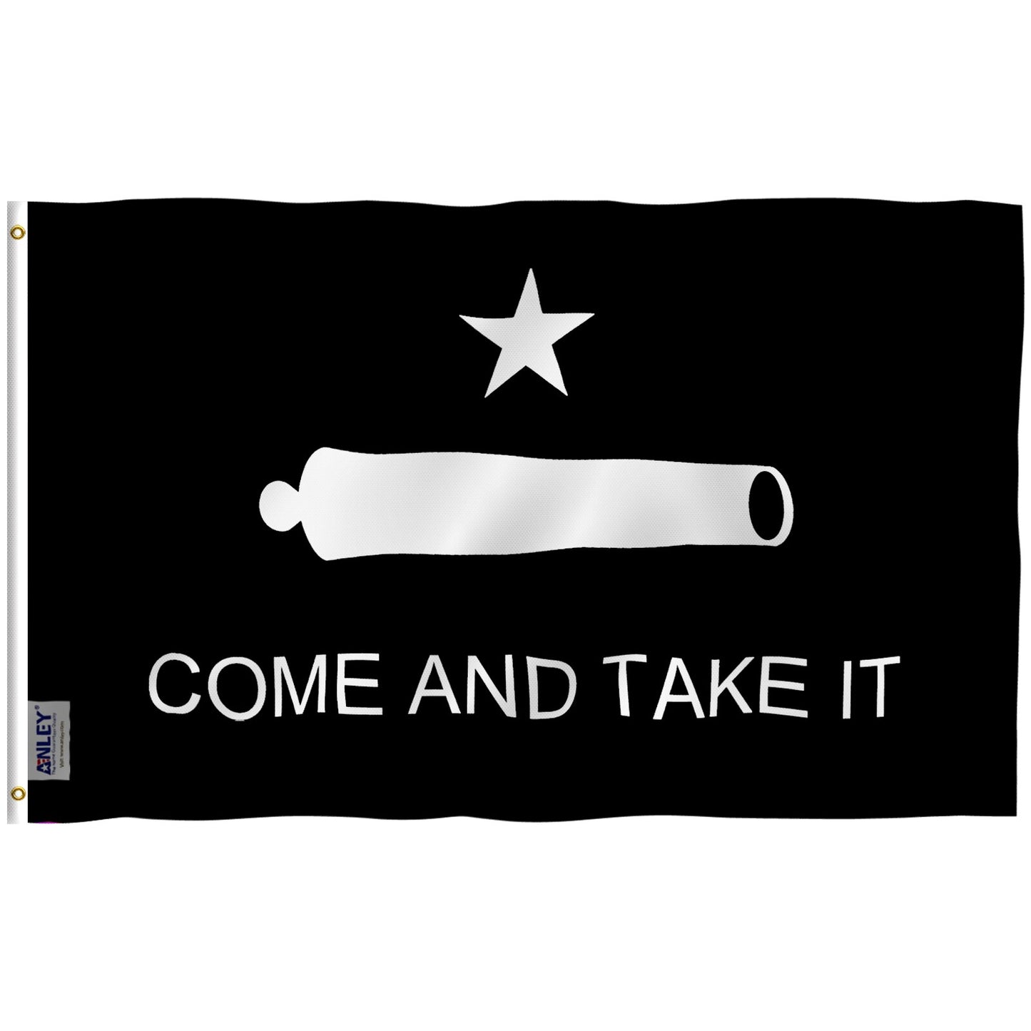Come and Take It Cannon Flag