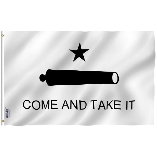 Come and Take It Cannon Flag