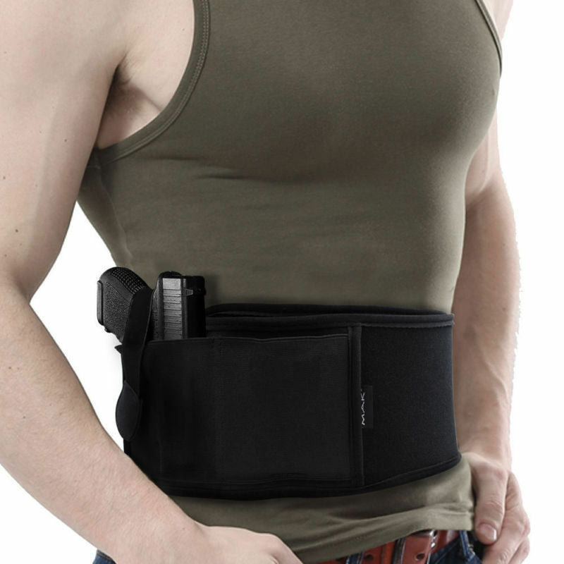 Glock 17 19 22 Right/Left Hand Tactical Universal Abdominal Band Holster