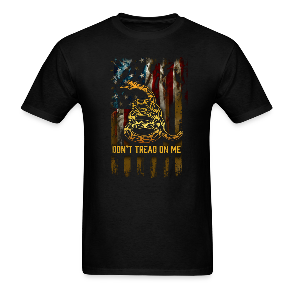 Don't Tread On Me T-Shirt (SPOD) - black