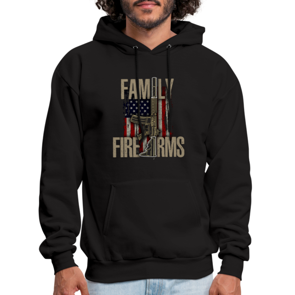 Family & Firearms Hoodie (SPOD) - black