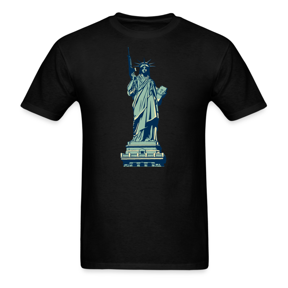 Lady Liberty T-Shirt (SPOD) - black