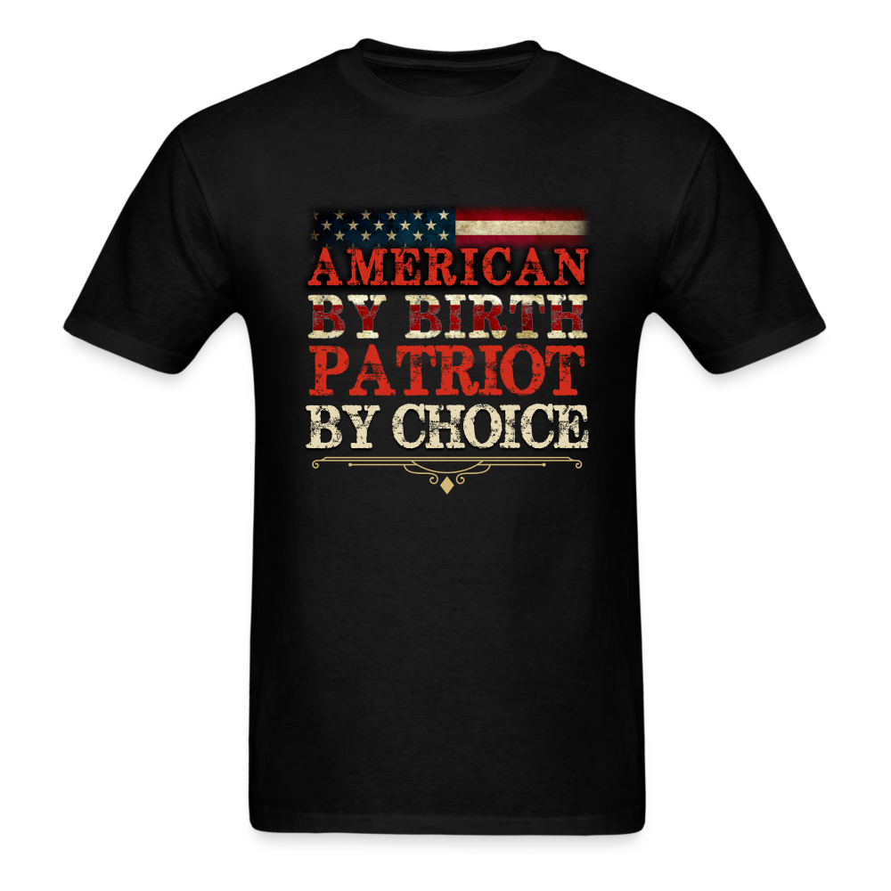 Patriot By Choice T-Shirt (SPOD) - black
