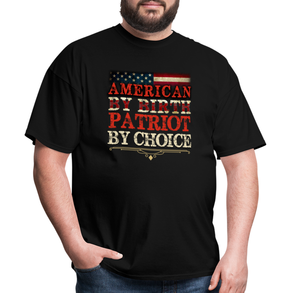 Patriot By Choice T-Shirt (SPOD) - black