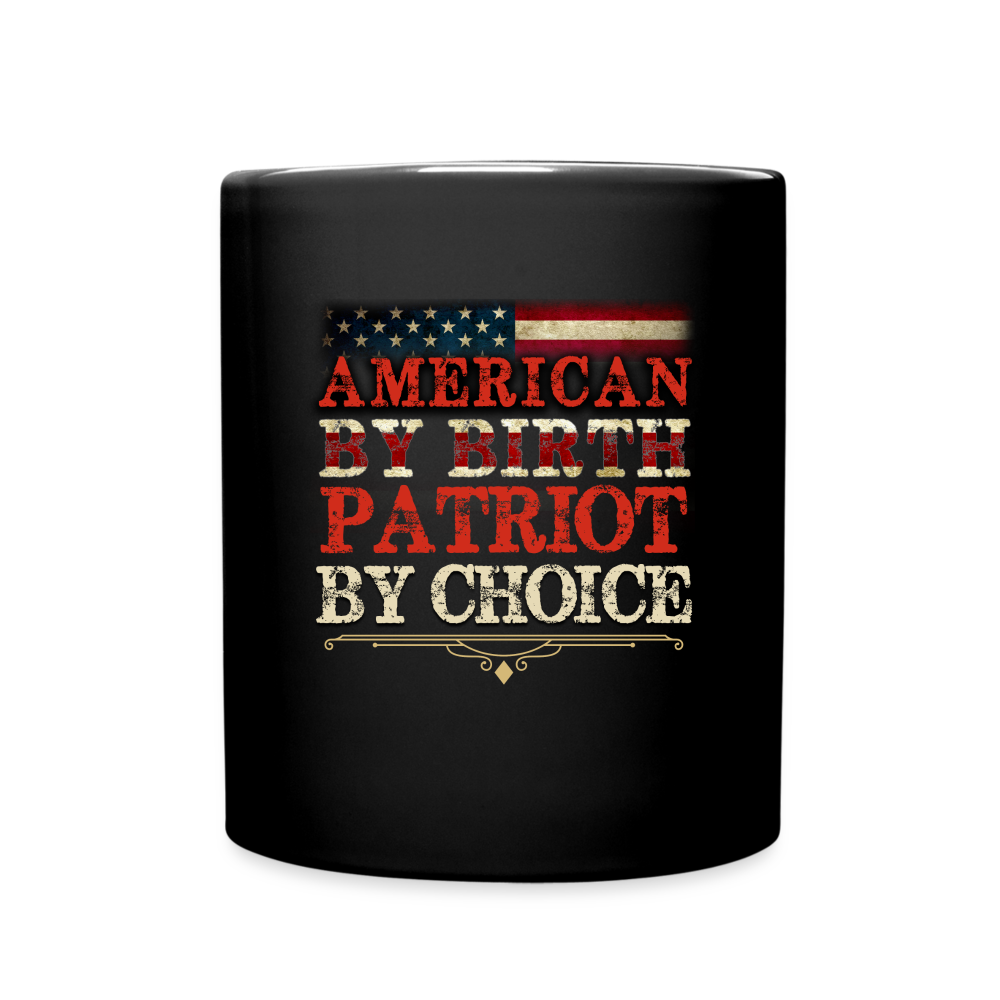 Patriot By Choice Mug (SPOD) - black