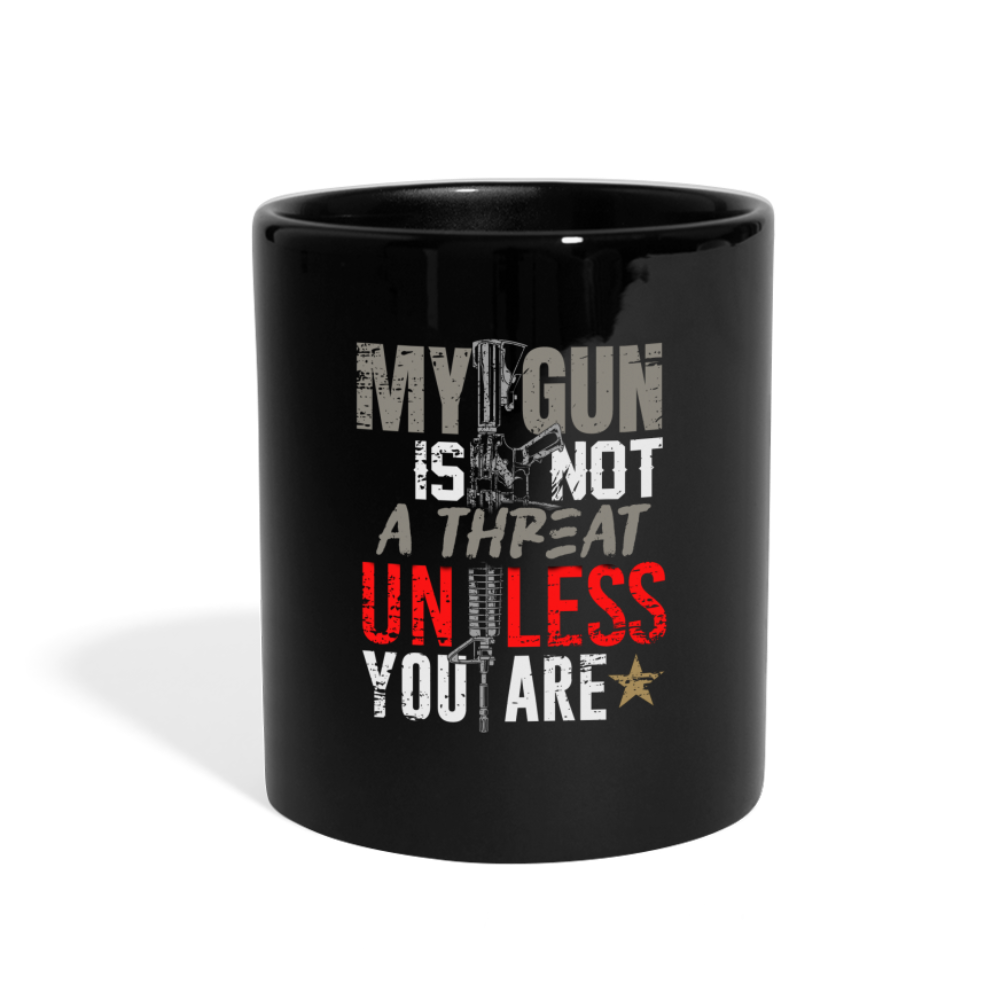 My Gun Is Not A Threat Mug (SPOD) - black
