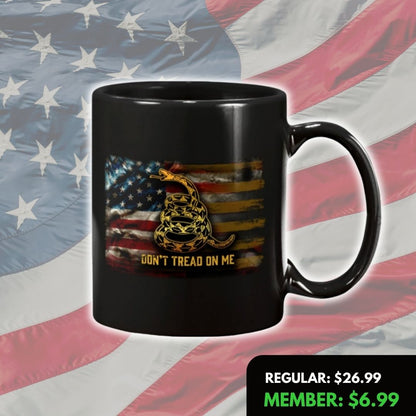Dont Tread on Me Flag B Mug