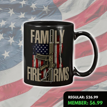 Family Firearms Mug