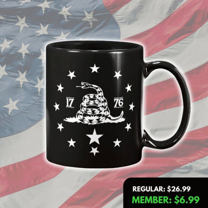 Dont Tread on Me 1776 Mug