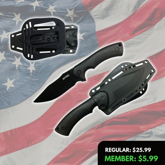 Black Fang Tactical Knife