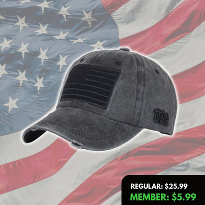 Patriot Pride USA Flag Stitch