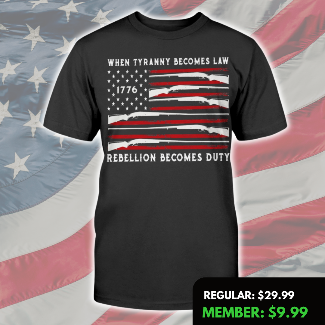 Rebellion Becomes Duty T-Shirt