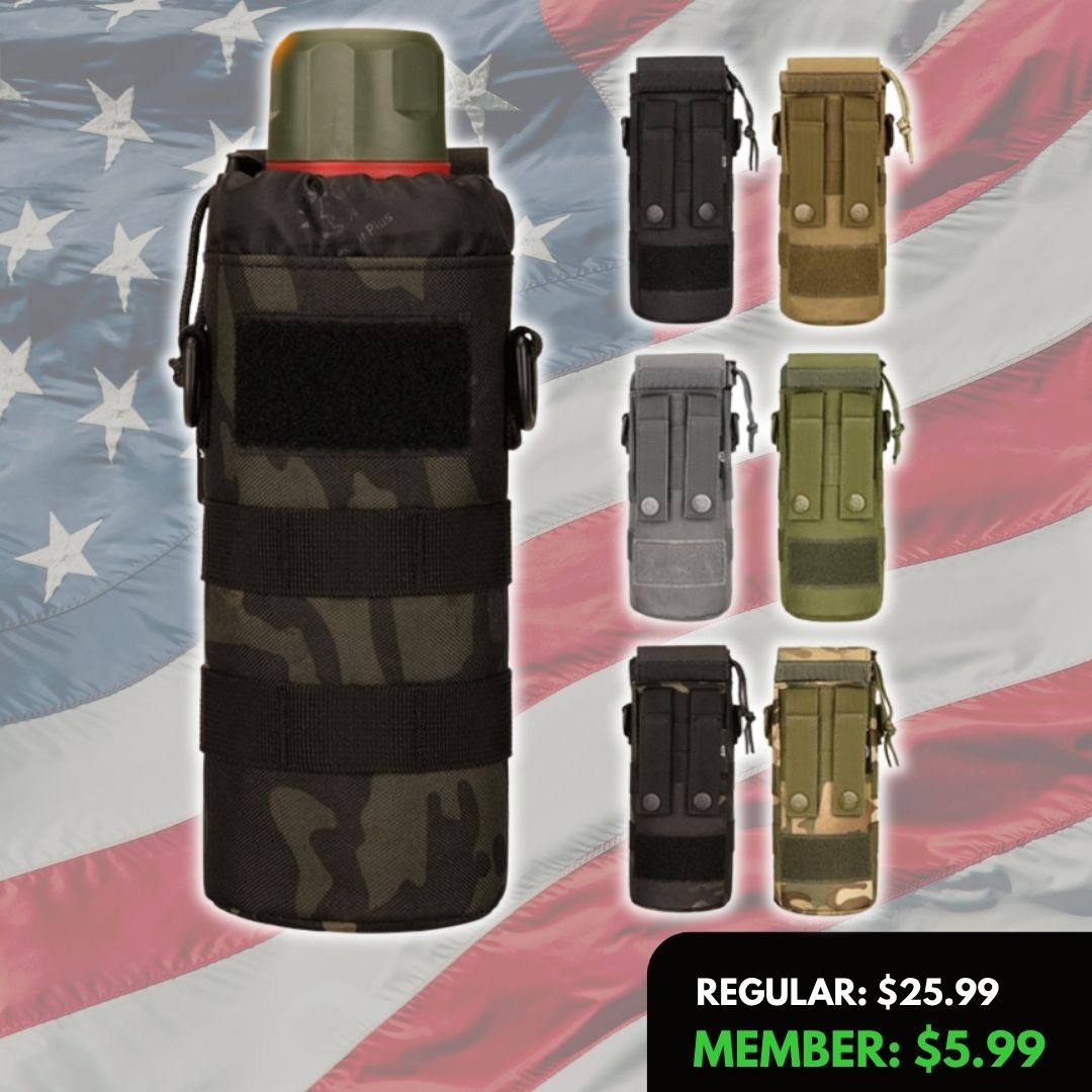 HydroTac MOLLE Water Bottle Carrier
