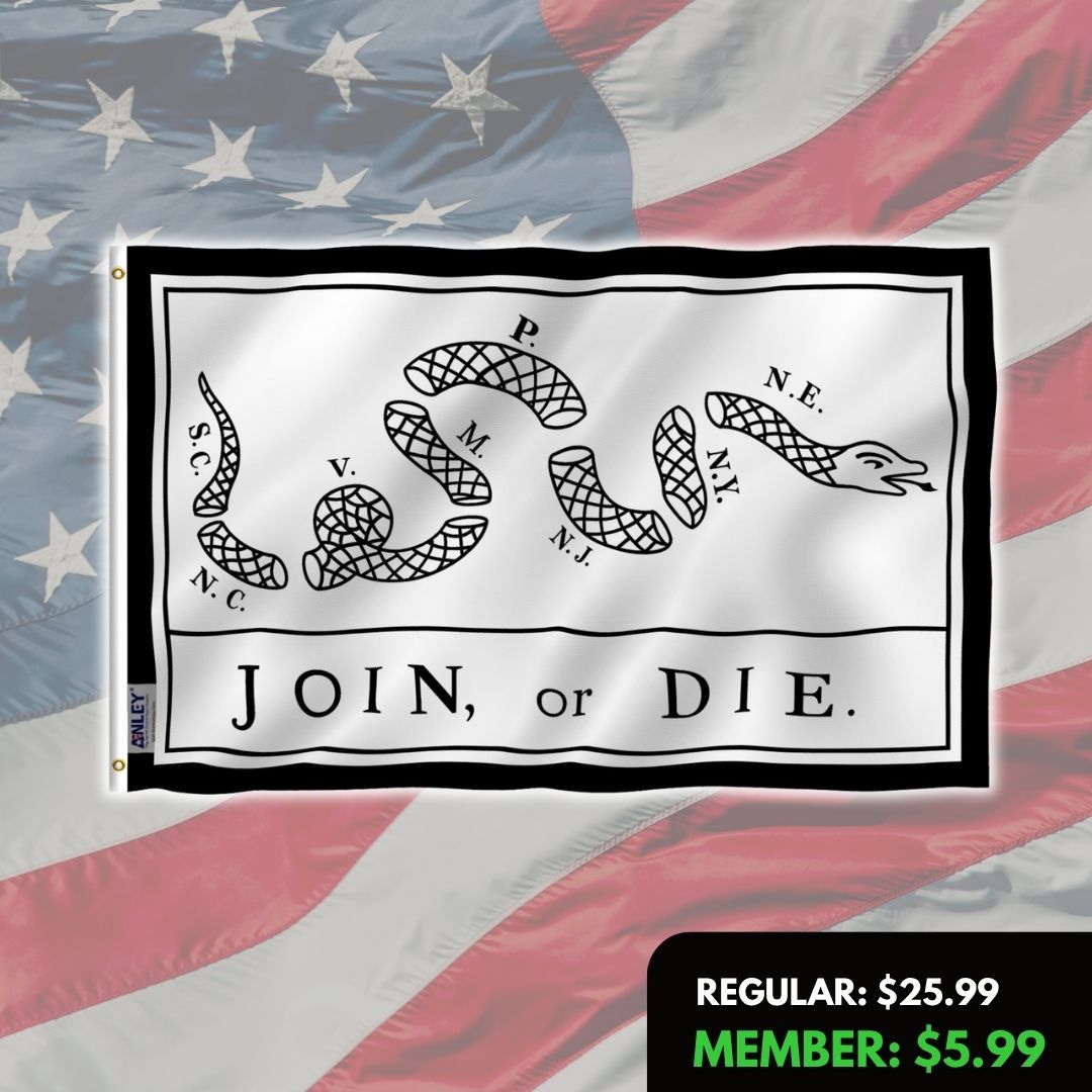 Join Or Die Flag