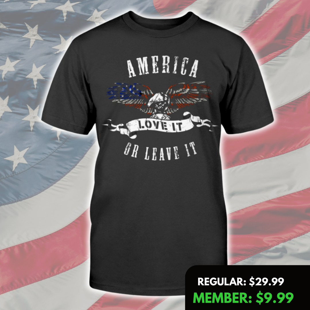 Love it Or Leave it Alt Design 1 T-Shirt