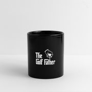 Golf Father Mug - black