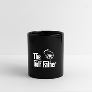 Golf Father Mug - black