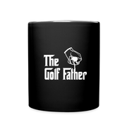 Golf Father Mug - black