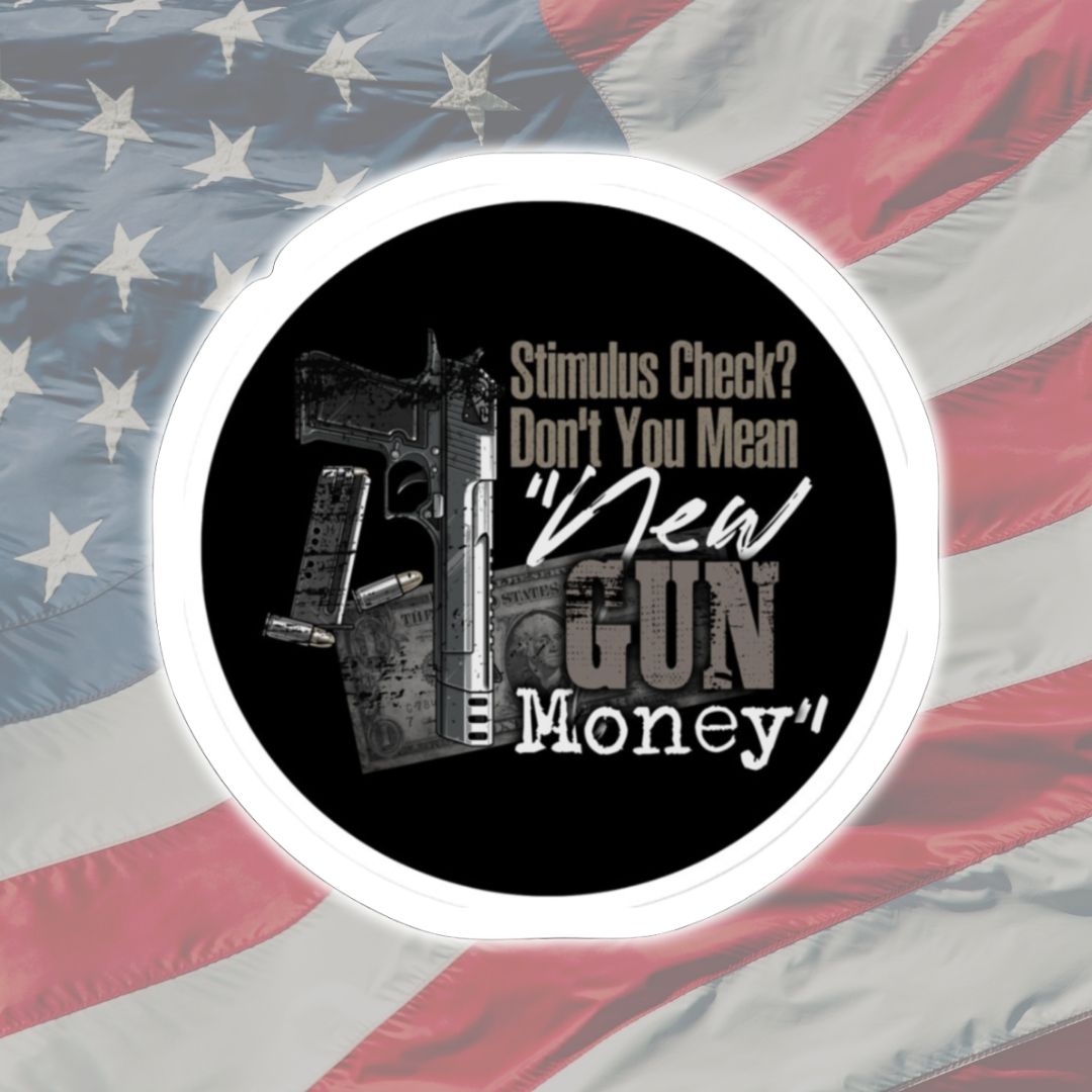 New Gun Money Decal