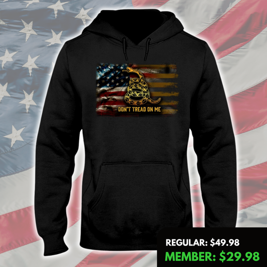 Don't Tread On Me Hoodie