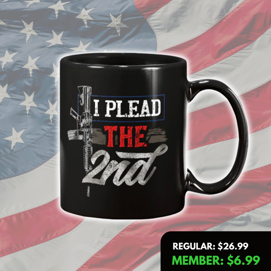 I Plead The 2nd Mug