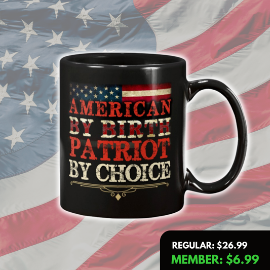 Patriot by Choice Mug