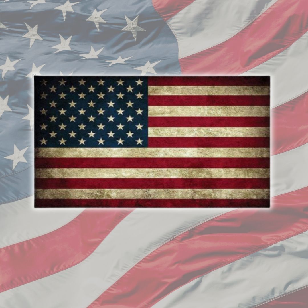 Patriot Pride Collectors Flag Sticker