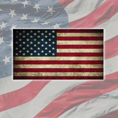 Patriot Pride Collectors Flag Sticker