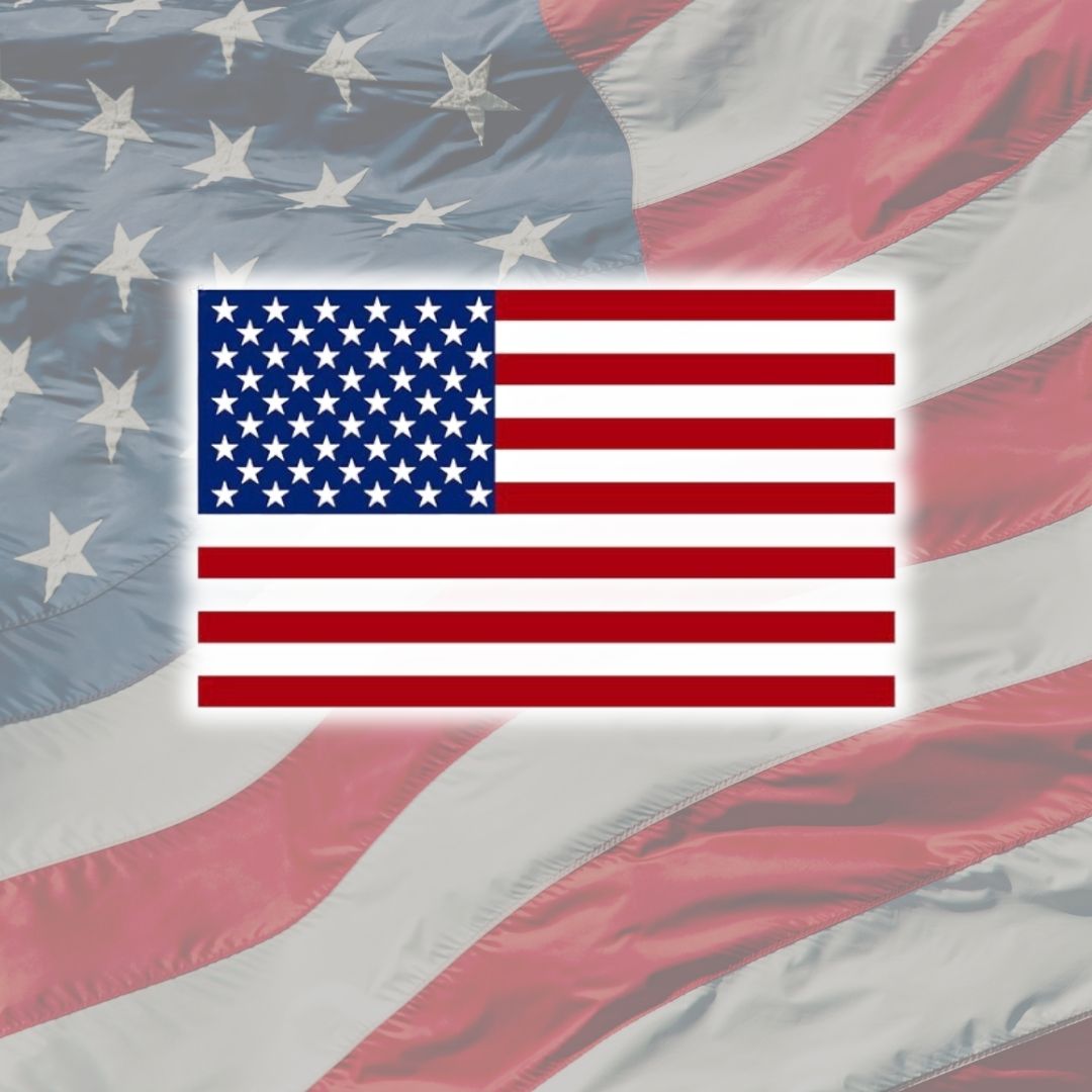 Limited Edition American Flag Decal