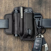 Multitool Leather Sheath Pocket Organizer