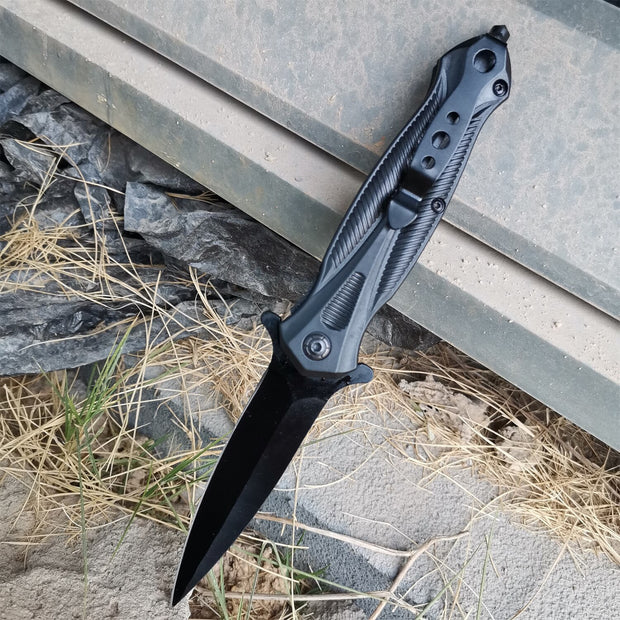 Folding Knife with a Clip Point Blade