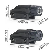 Tactical gun flashlight