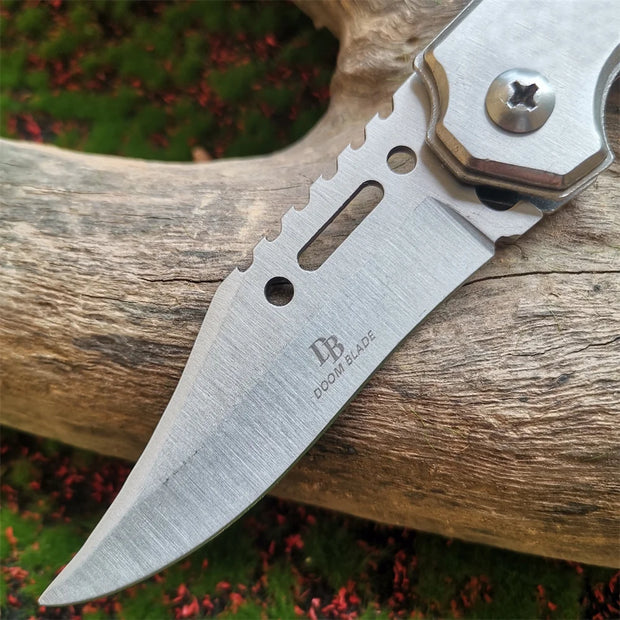 Folding Blade Knife with Led Light