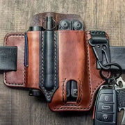Multitool Leather Sheath Pocket Organizer