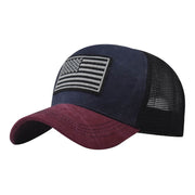 USA Flag Mesh Baseball Cap