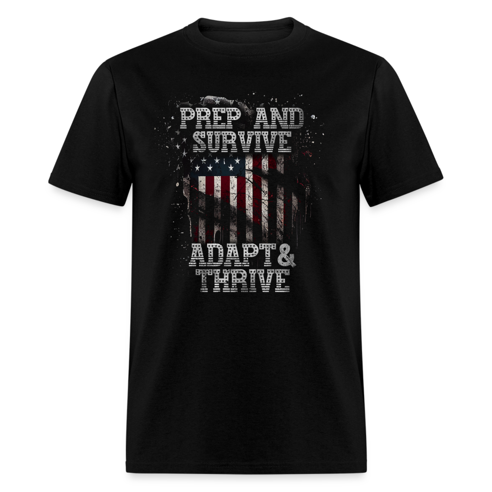 Prep and Survive Shirt - black