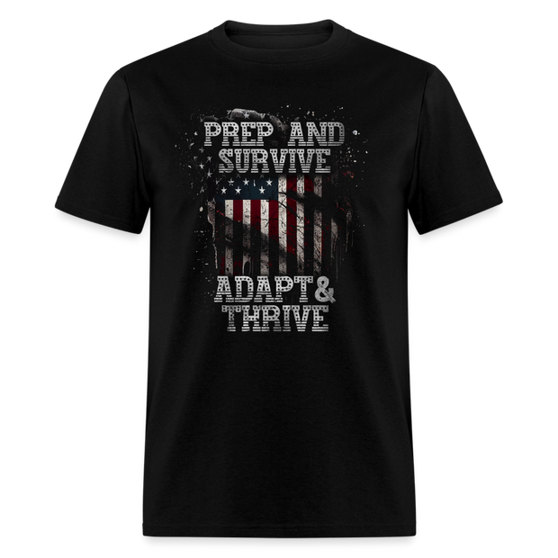 Prep and Survive Shirt - black