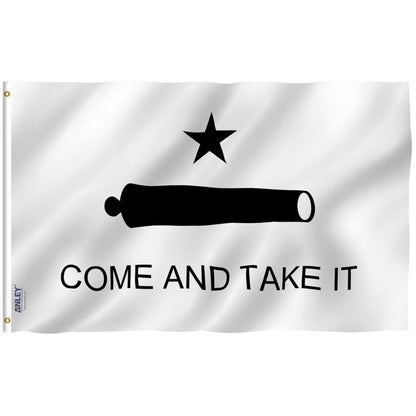 Come and Take It Cannon Flag
