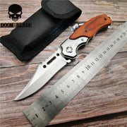 (New) Wooden Handle Folding Knife