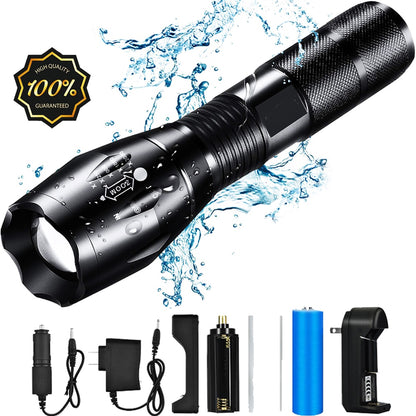 AquaTorch 8000 – Heavy-Duty LED Flashlight